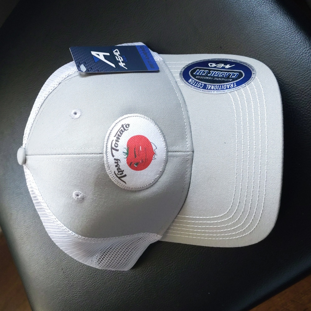 NWT Tipsy Tomato snap back hat